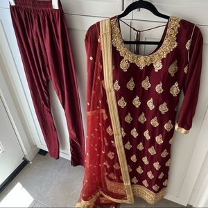 3-Piece Indian Pajami Suit (Indian Suit)